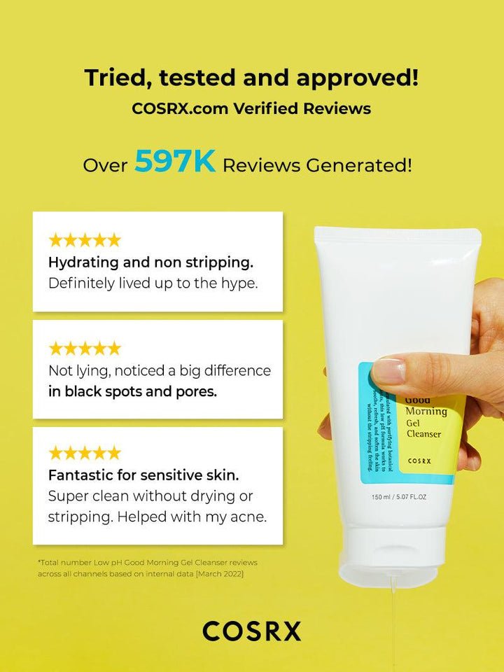 COSRX Good Morning Low - Ph Cleanser - Skin korea