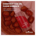 Isntree Chestnut Aha 8% Clear Essence 100Ml - Skin korea