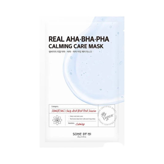 Real Aha - bha - pha Calming Care Mask 20g - Skin korea