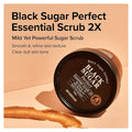 Skinfood Black Sugar Perfect Essential Scrub 2X - Skin korea