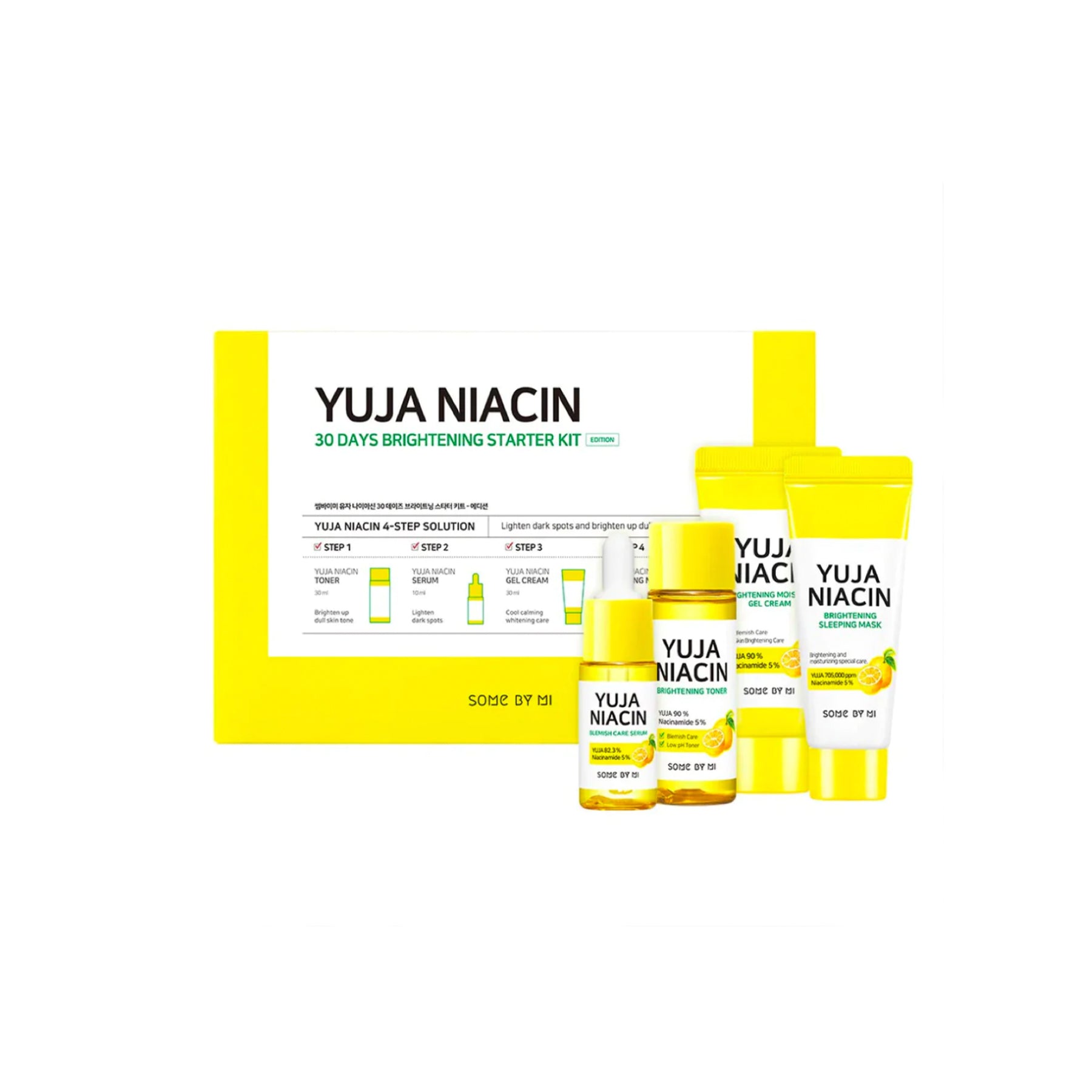 Some By Mi Yuja Niacin Brightening Starter Kit - Skin korea